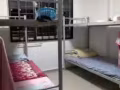 床位出租,温馨舒适,人少清净,交通方便,四个人一个房间
