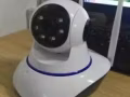 高清360度旋转，红外线夜视功能，手机智能监控系统手机电脑远程操作360度无死角