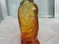 天然稀有接近完美琥珀-寿星公