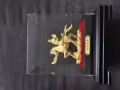 绒纱 999 金 神像 配饰品