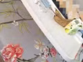 宜家儲物盒。宜家多功能可摺疊小桌板。