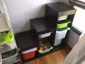 九成新宜家置物櫃玩具櫃