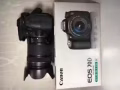 出售二手佳能單反套機  70d 18-135