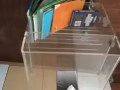 减价了，给钱就卖，无机硬塑料，透明床头柜，4个轮子质量超好，原180