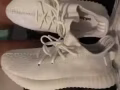 阿迪限量yeezy純白，全新！