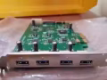 出售台式电脑USB3.0扩展电脑卡，即插即用，