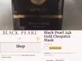 Black Pearl 24K 黃金粉面膜低價出售，絕對正品!