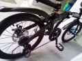 勿洛北4 黑色腳踏車20寸可以折轉讓！車身美美！7個變數牙箱！
