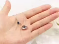 玫瑰金锁骨链(土耳其之眼)