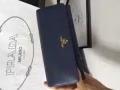 Prada Saffiano Wallet On Chain，有卡，有盒子，紙袋