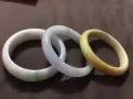 出售a货翡翠手镯，紫罗兰，黄翡，飘花手镯。