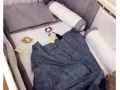 九成新丹麦婴儿床