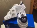 全新正品Adidas Stan Smith 女士黑尾鞋38號