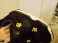 aj4黑金球鞋女瑪