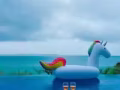INS 超火拍照旅行必備 獨角獸水上坐騎