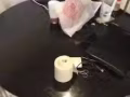 低价甩卖，七个餐椅加一个黑色大餐桌