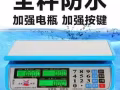 全新防水液晶可充电式电子磅秤