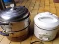 双层不朽钢蒸锅，电饭锅便宜出售
