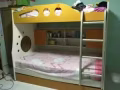 三层木床出售送三张床垫（义顺）
