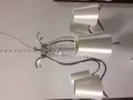 水晶布罩灯