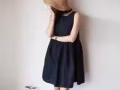 藍色裙子