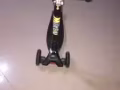 閒置摺疊康貝Combi兒童推車及兒童滑板車帶閃光