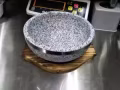 买的太多了，现出售石锅饭用的石锅  全新的，50套（有配套木托）