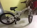 全新全鋁自行車，可摺疊