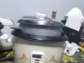 養生鍋，電飯鍋電飯鍋電飯鍋有蒸屜，因回國便宜賣，十塊錢