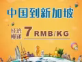 中國到新加坡專線，雙清包稅門到門，可代購
