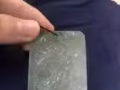 全新天然A货翡翠龙牌，冰种 种水好，完美无裂