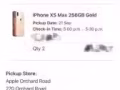 金色IPhone XS MAX，便宜出