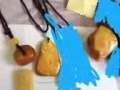 个人私藏珍品：琥珀蜜蜡吊坠。
