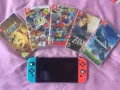 八九成新的任天堂Switch 挥泪转让，五张卡带加所有配件