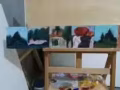 油画、综合材料绘画 艺术家教/作品集补习