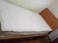 單人木床架