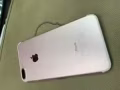 苹果7plus - 玫瑰金 - 128GB，盒子，充电器。