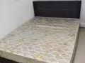 低价双人床加床垫 出售 有意者请联络：85866521 地点amk$可商量