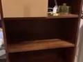 二手木頭書櫃