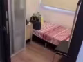 宜家真皮单人床9.99成新