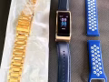 华为B5手环，是手环也是蓝牙耳机，消息提醒，心率监测。另有iPad mini出售