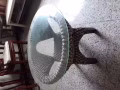 草编圆茶几