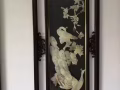 春夏秋冬招财贝雕