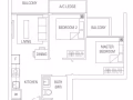 Tre Res @ Geylang 2+1 rental $2800