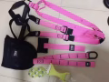 TRX悬挂训练带 粉色 男女可用
