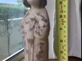 仿出土文物：唐 陶加彩仕女立俑