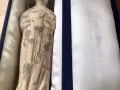 仿出土文物：唐 陶加彩仕女立俑