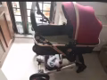 嬰兒車可坐可躺防震