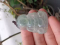 高冰缅甸翡翠(A货包证)高冰大观音