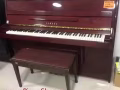 YAMAHA钢琴出售，棕色，日本制造，音色好，带钢琴椅子 200202